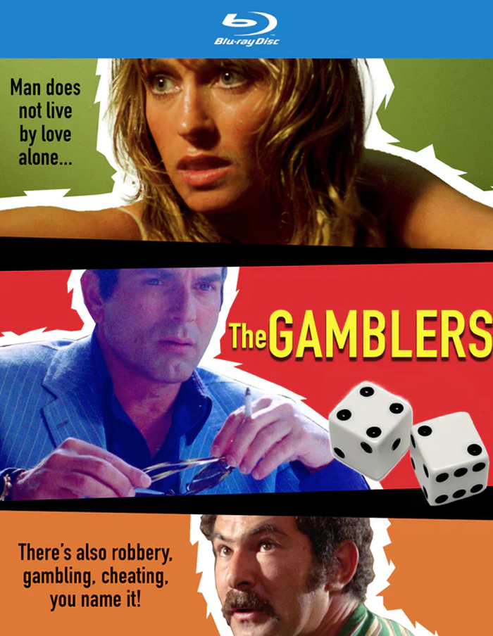 Blu Ray DVD cover of the film The Gamblers